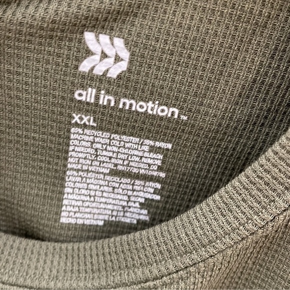 ❤️ 🆕 ALL IN MOTION Women's Cropped Active Tank Top Size XXL - Picture 5 of 5